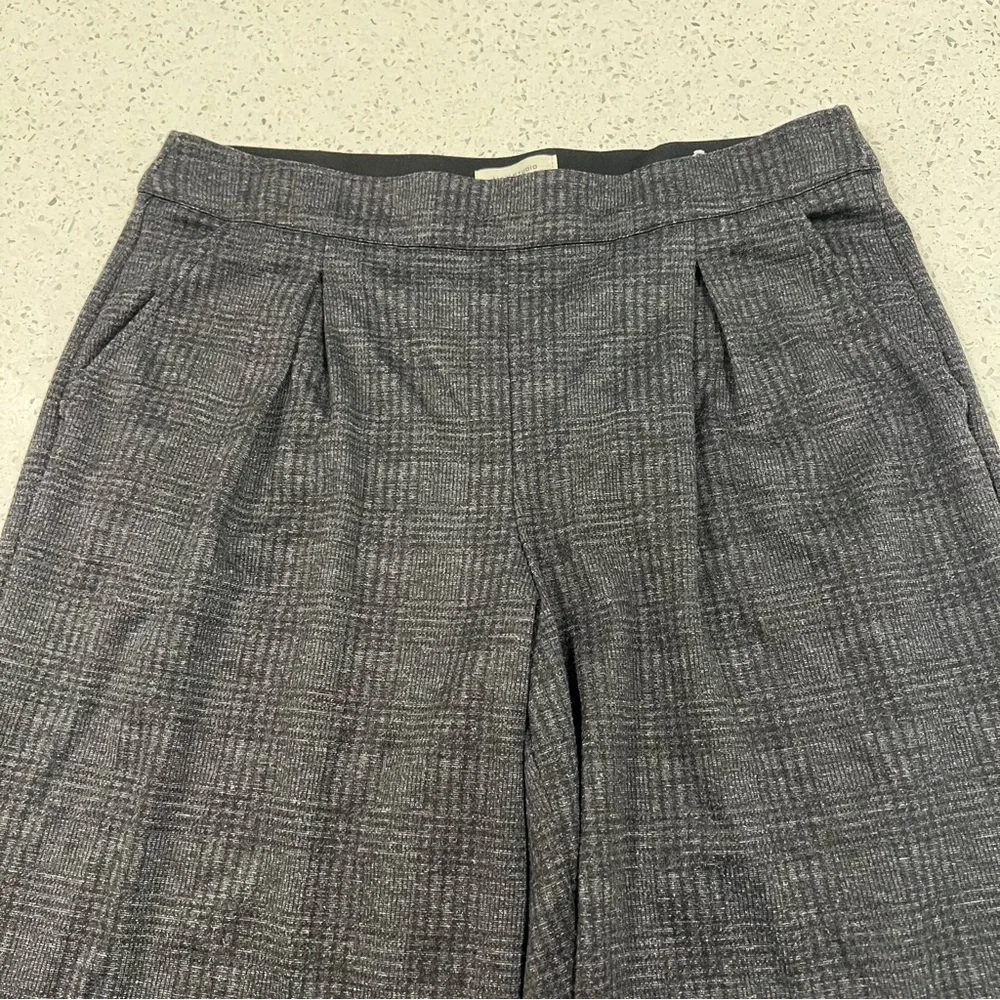 Women's Black Plaid Pants - Picture 5 of 7